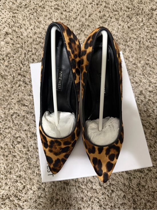 Nine West Shoes - Nine West Leopard Print Pointed Pumps - Brown/Black